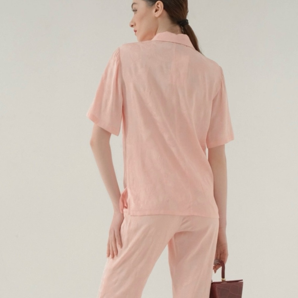 Rejina Pyo Mila button-up shirt Size Medium - Picture 2 of 9